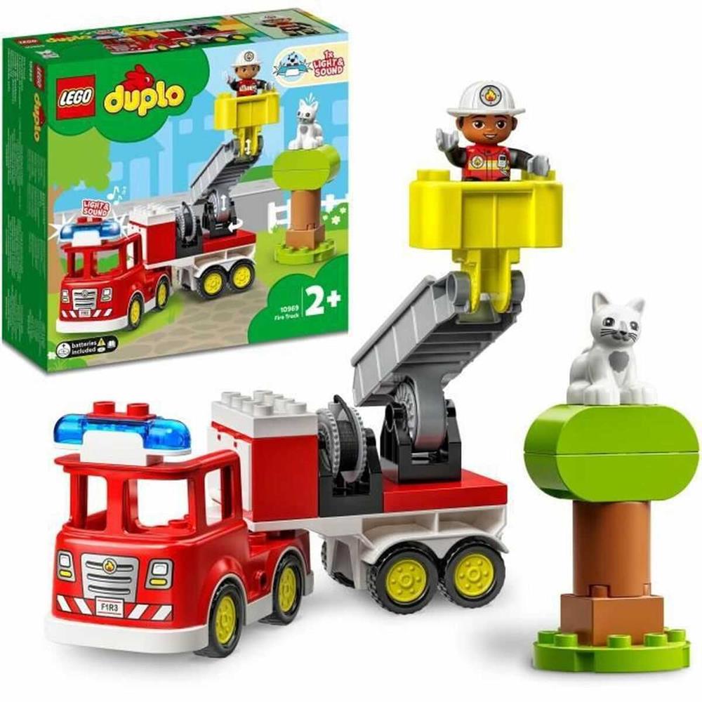 Playset Lego Duplo Town 10969 Fire Truck 21 Peças 