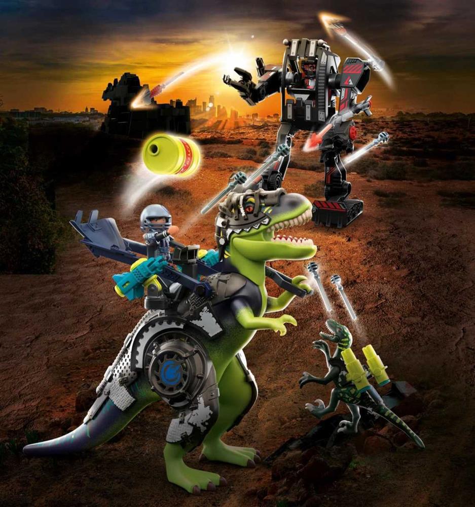Playset Dino Rise T-Rex Playmobil 70624 (84 Pcs) 