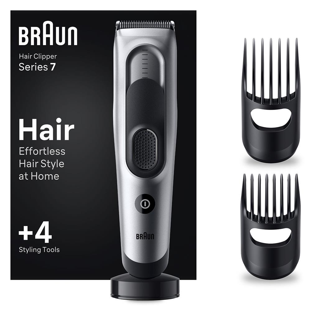 Aparador de Cabelo-Máquina de Barbear Braun Hc7390 