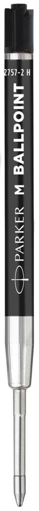 1x2 Parker Quinkflow Basic Ballpoint Pen Refill M Black