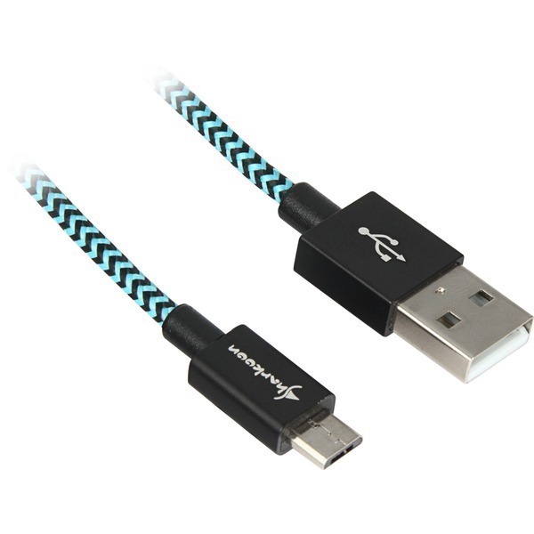 Cabo Sharkoon USB 2.0 2m Azul