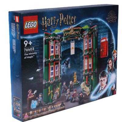 Lego Harry Potter: o Ministério da Magia | Idades 9+ | 990 Peças | Item 76403