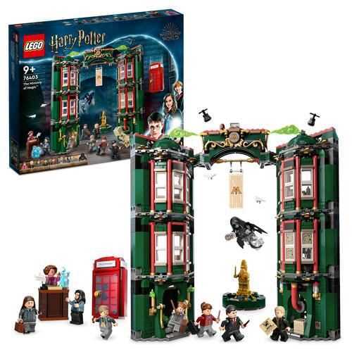 Lego Harry Potter: o Ministério da Magia | Idades 9+ | 990 Peças | Item 76403