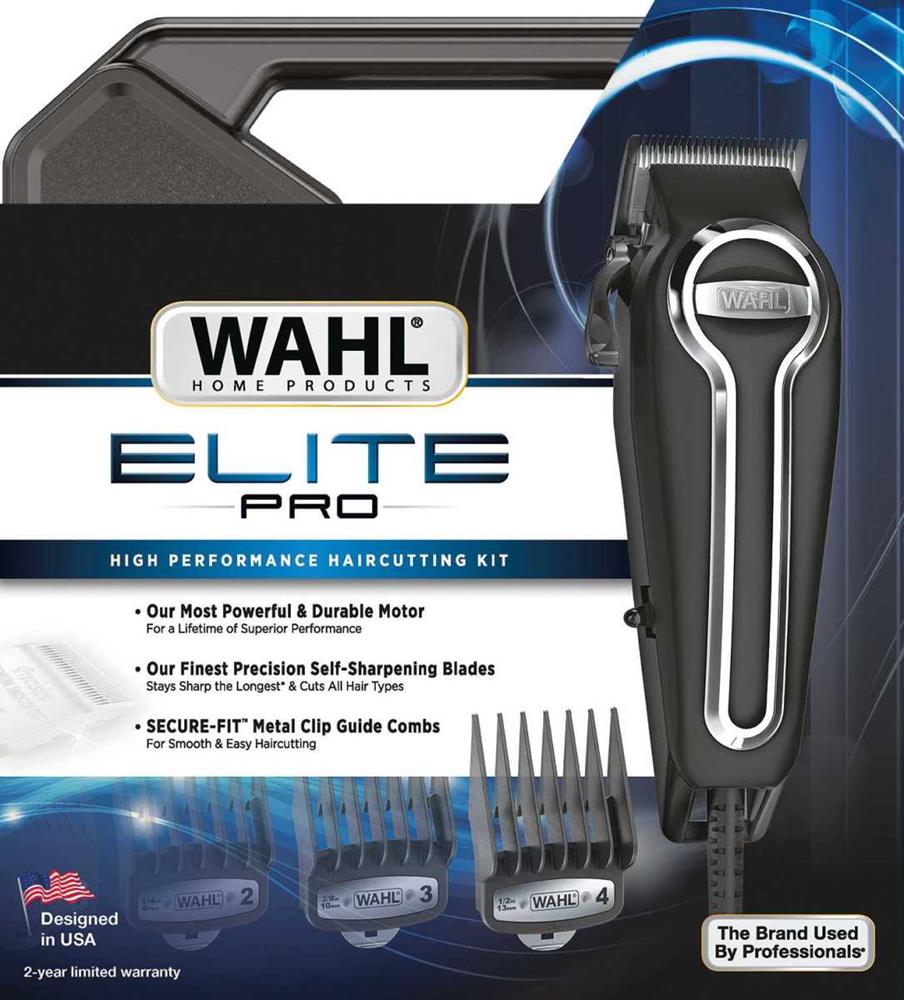 Aparador de Cabelo-Máquina de Barbear Wahl Haarschneider-Set Elite Pro 