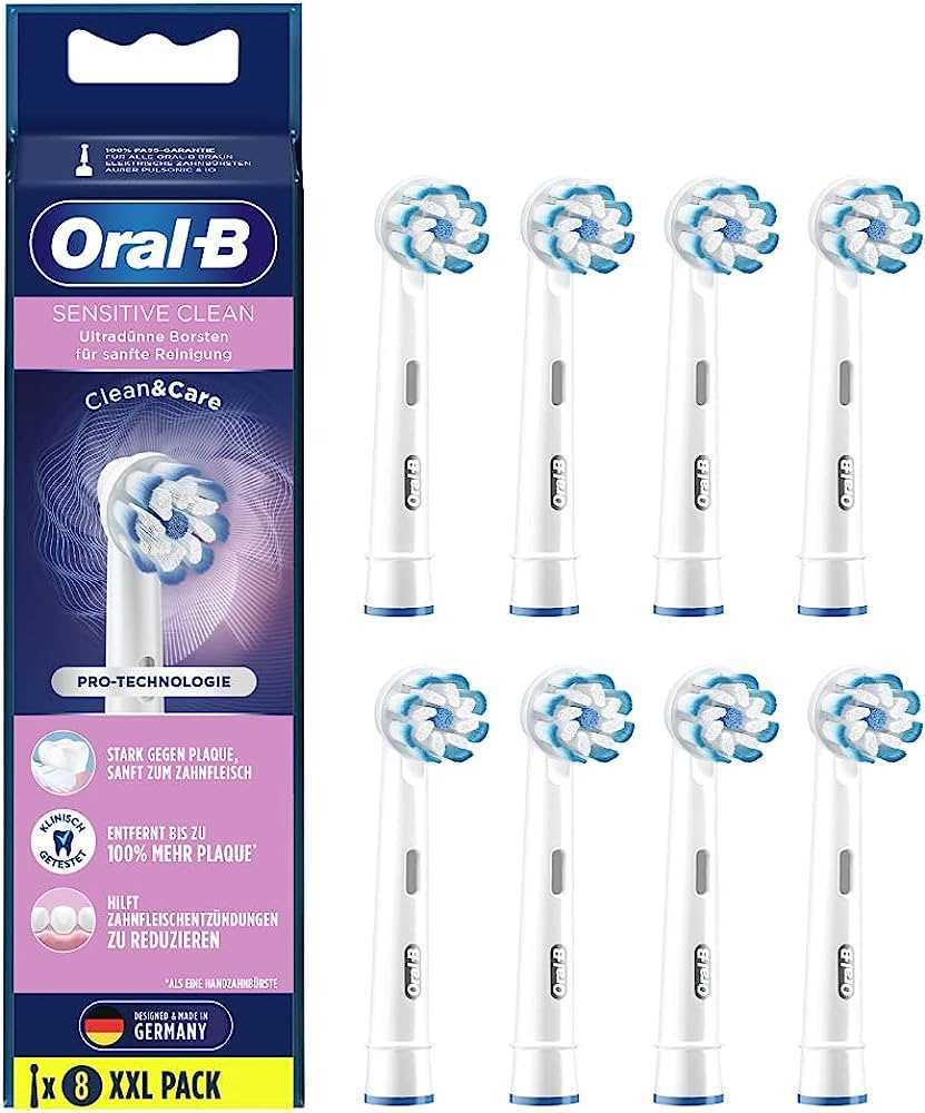 Koncówki do Szczoteczki Oral-B Sensitive 8 Szt.