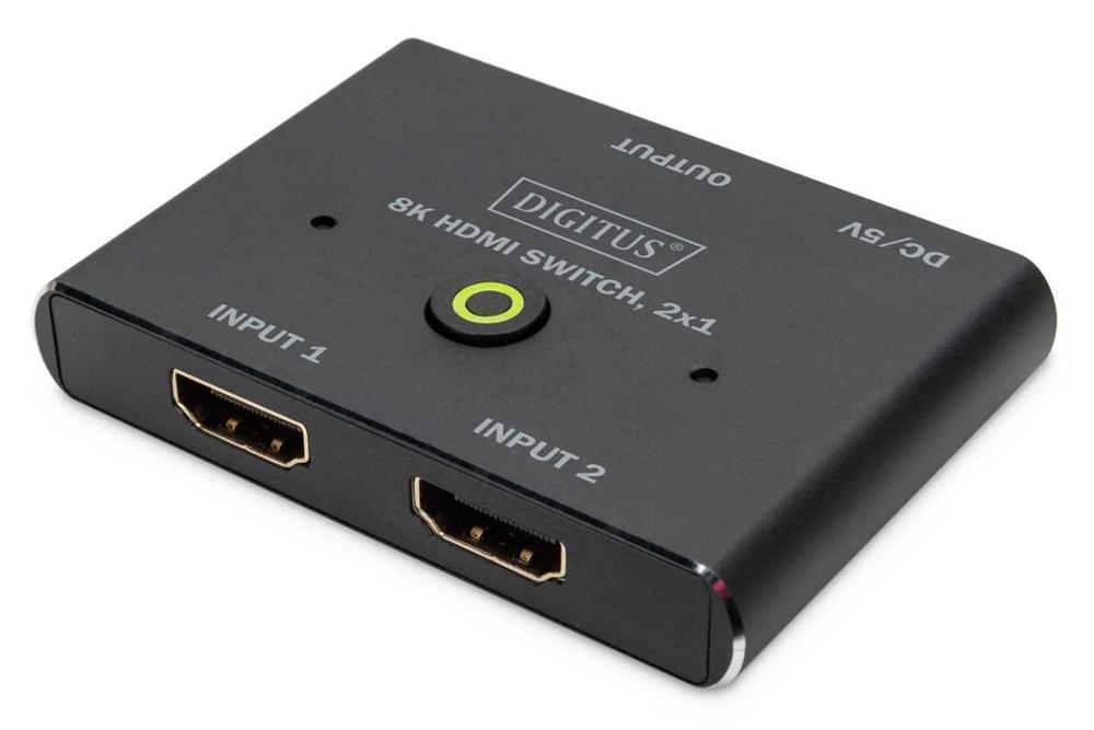 Digitus - Video/Audio Switch - 8k - 2 Ports