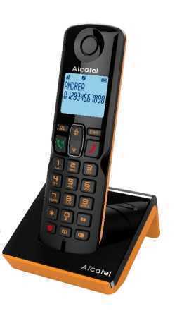 Telefone Fixo Alcatel S280 Preto