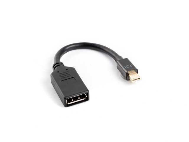 Lanberg Ad-0003-Bk Displayport Cable 0.12 M Mini Displayport Black