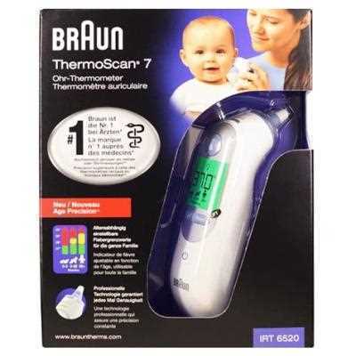 Braun Healthcare Ohrenthermometer - Thermoscan 7 - Irt6520
