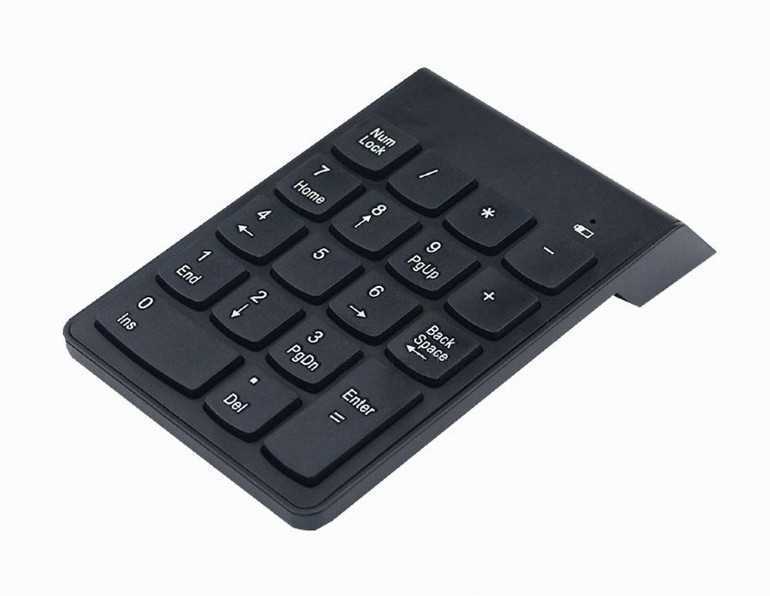 Gembird Kpd-W-02 Numeric Keypad Notebook/Pc Bluetooth Black