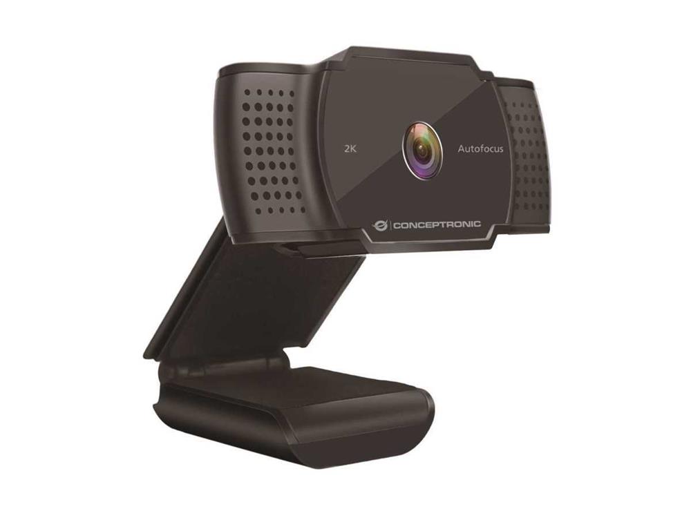 Conceptronic Webcam 2k Super Hd C/Focagem Aut e Microfone