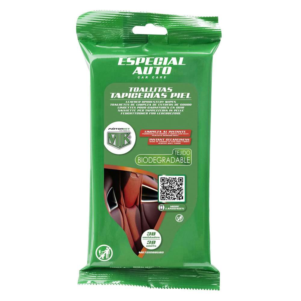 Produto de Limpeza para Estofos Motorkit Motbio00608 Pele Biodegradável 