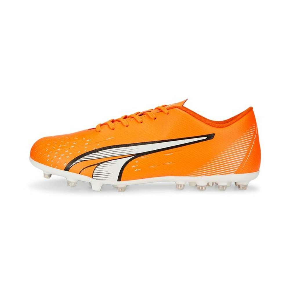 Chuteiras para Adultos Puma Ultra Play Mg Laranja.