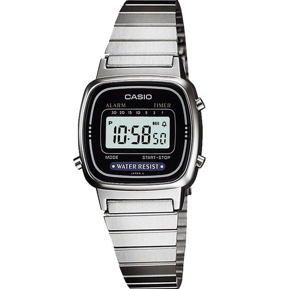 Casio Relógio La670wa-1df Silver