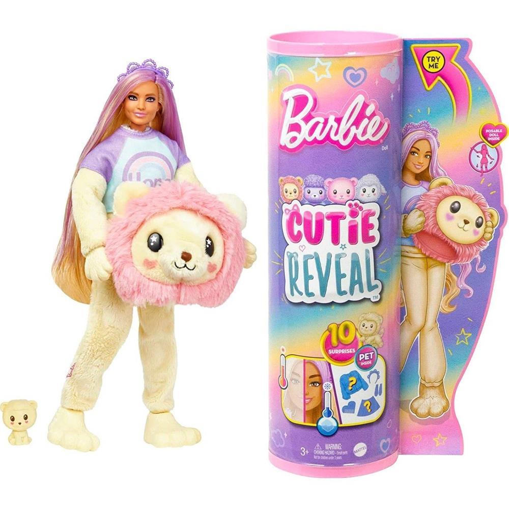 Boneca Barbie Cutie Reveal Leão 