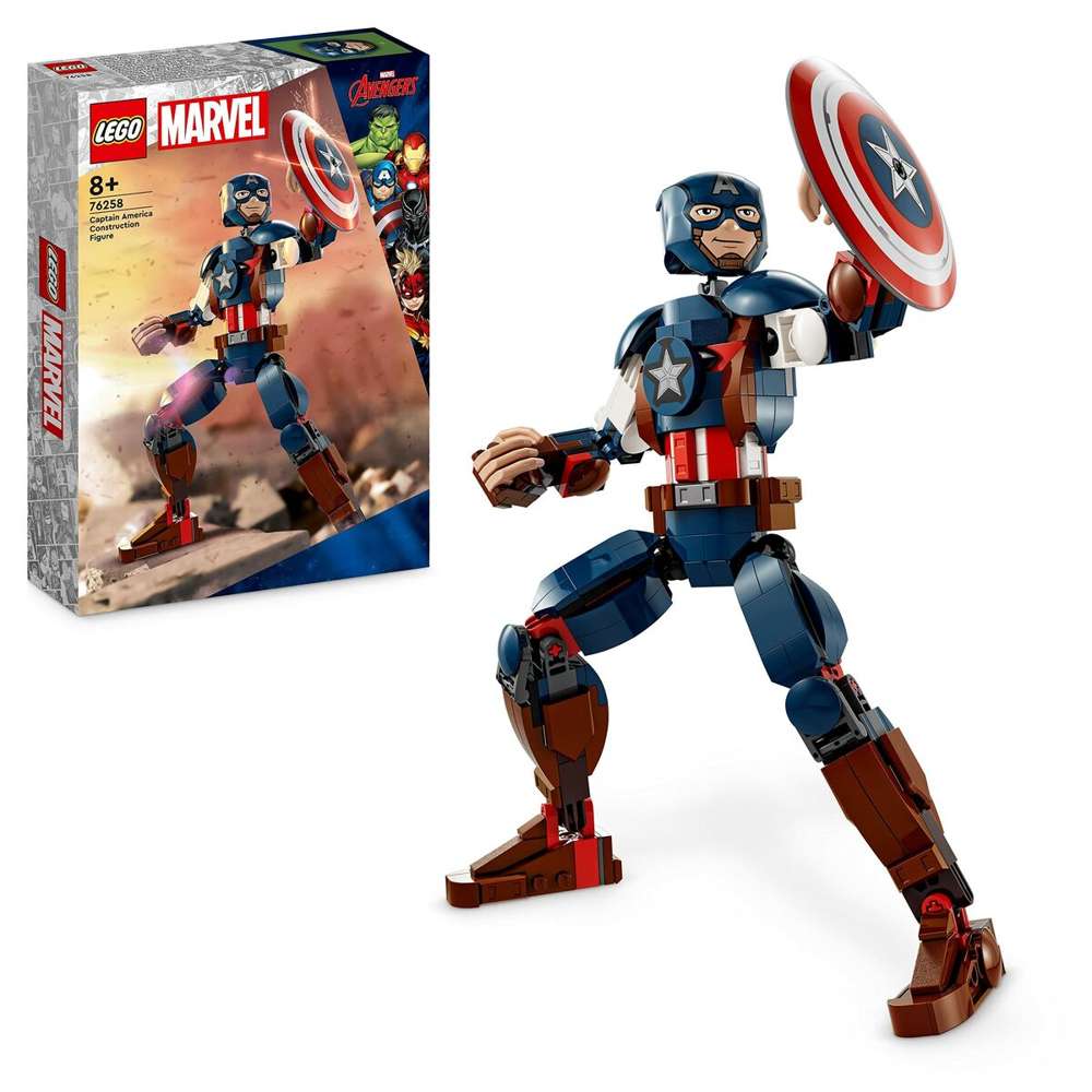 Lego Super Heroes 76258 Captain America - Construction Figure