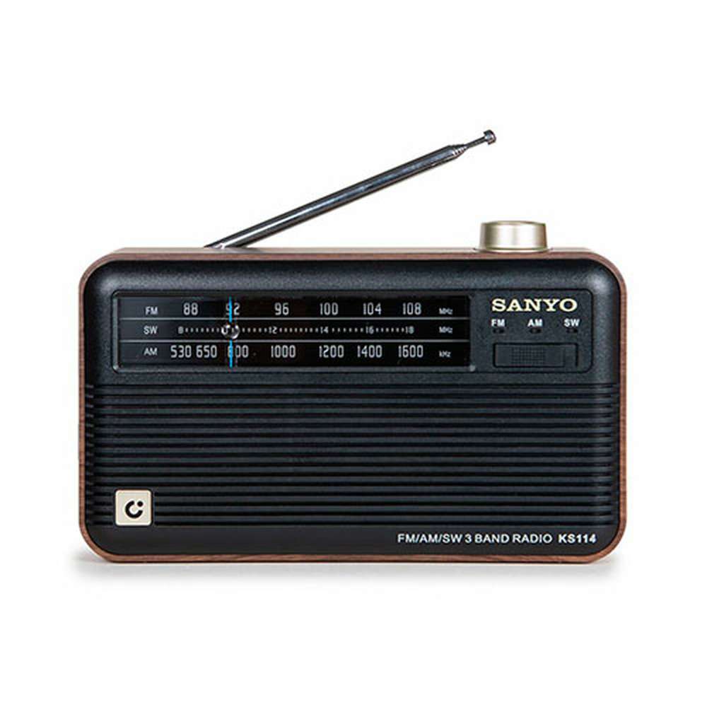 Rádio Portátil Sanyo Ks114 