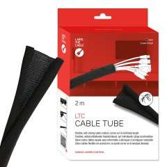 Label-The-Cable Ltc 5120 Manga de Cabos Preto