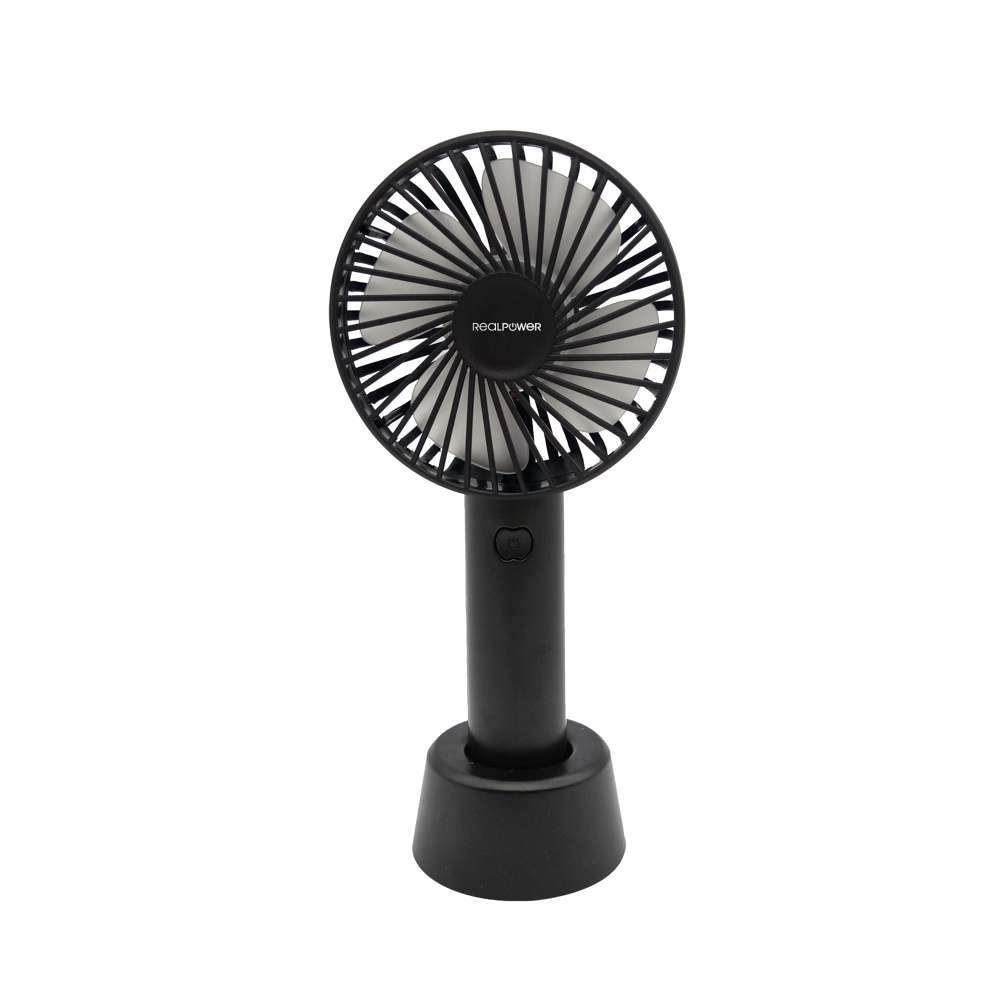 Realpower Ventilator Mobile Fan        Schwarz
