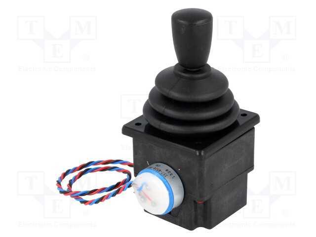 Joystick, 1- transversal, 5kO, -20÷55C, IP65, +2%