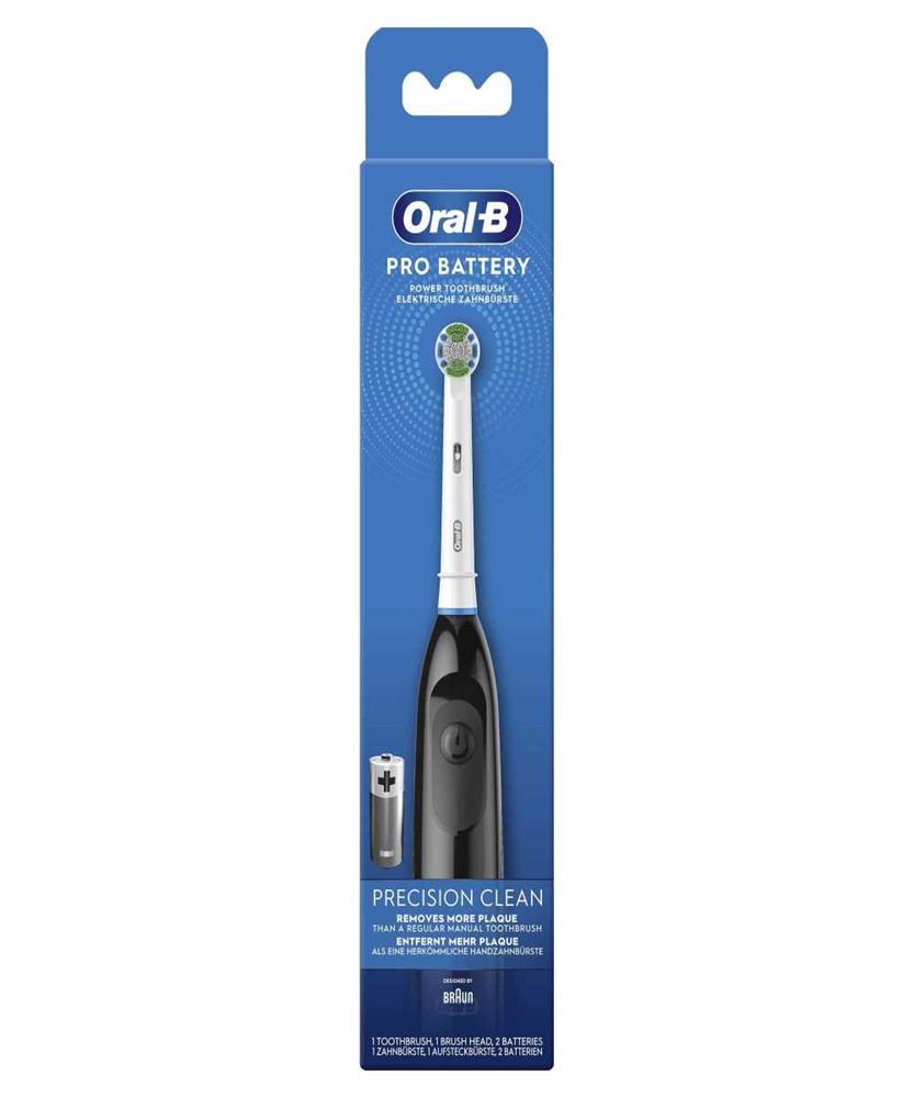 Oral-B Adult Black Battery Toothbrush