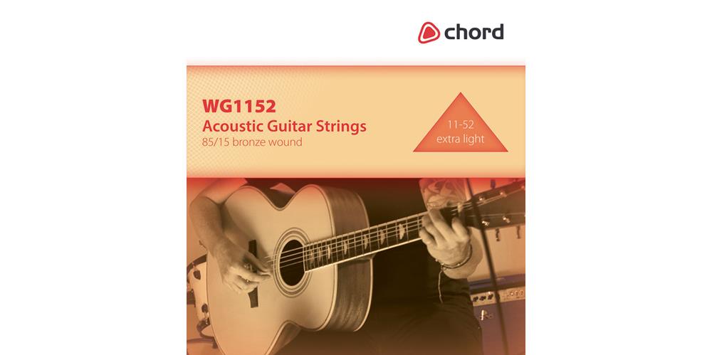 Set 6 Cuerdas Acero Bronce Para Guitarra Wg1152