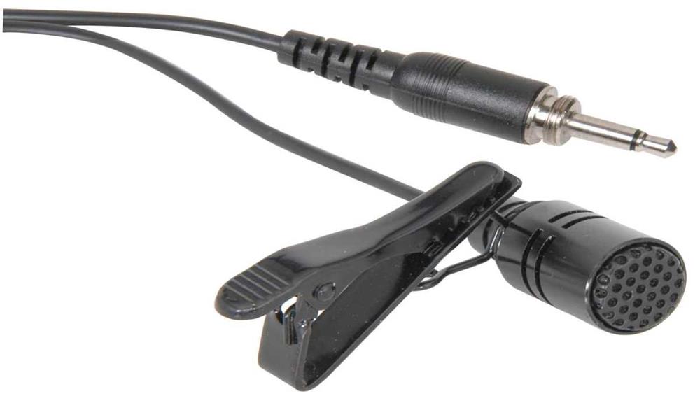 Microfone Tie-Clip Lavalier para Sistemas Sem Fios