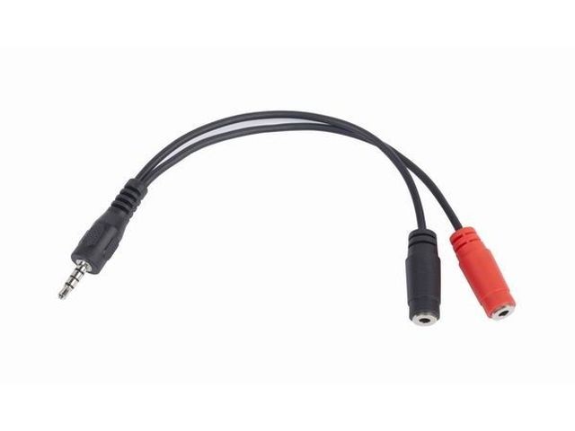 Cable Audio Gembird Spliter Conector 3,5mm