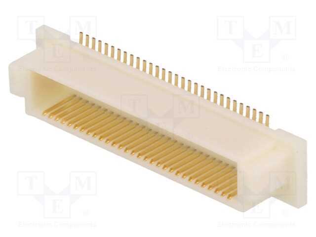 Conector: Placa-Placa, Macho, Pin: 60, 0,6mm, H: 4,45mm, Fx8c, Smt