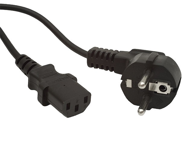 Gembird Pc-186-Vde Power Cable Black 1.8 M