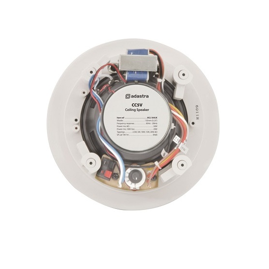 Cc5v 100v Ceiling Speaker With Control 5.25 Inch