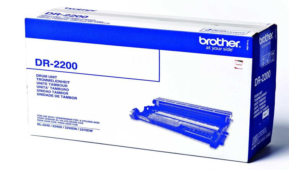 Tambor Brother Dr2200 12k - Impressora Hl-2240/2240d/2250dn/2270dw