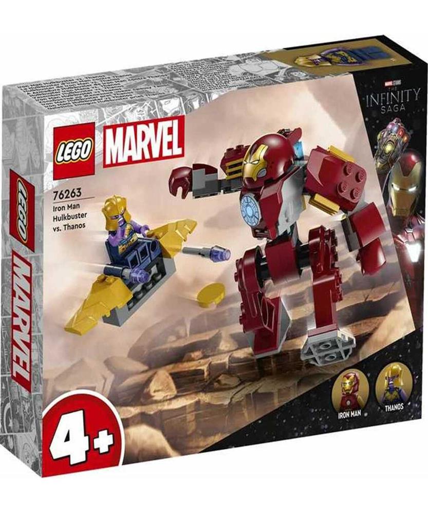 Jogo de Construção Lego 	super Heroes Hulkbuster de Iron Man Vs. Thanos 