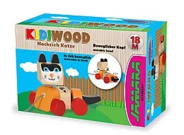 Brinquedo de madeira Jamara Kidiwood Gato Retráct.