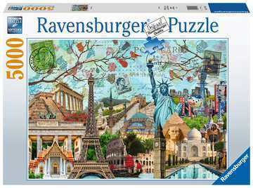 2d Puzzle 5000 Elements: Large City