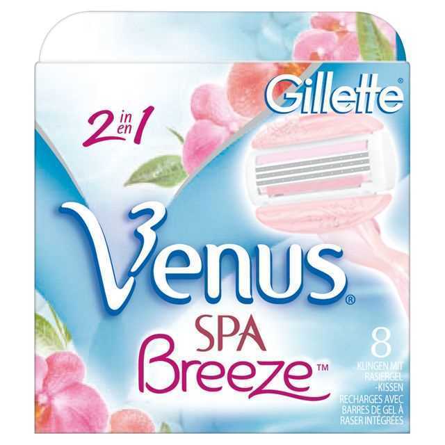 Gillette Women Venus Breeze Spa Lâmina de Barbear