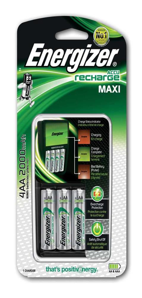Energizer Maxi Charger Carregador de Bateria Ac