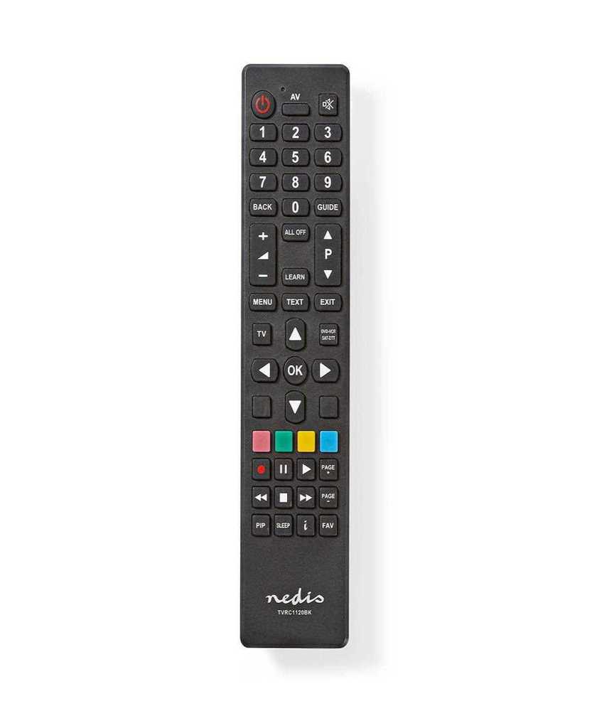 Nedis Tvrc1120bk Comando Ir Wireless Tv Botões De.