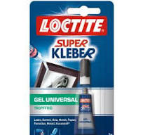 Loctite Super Glue Gel, Tubo com 3g, 9h Ltg1c