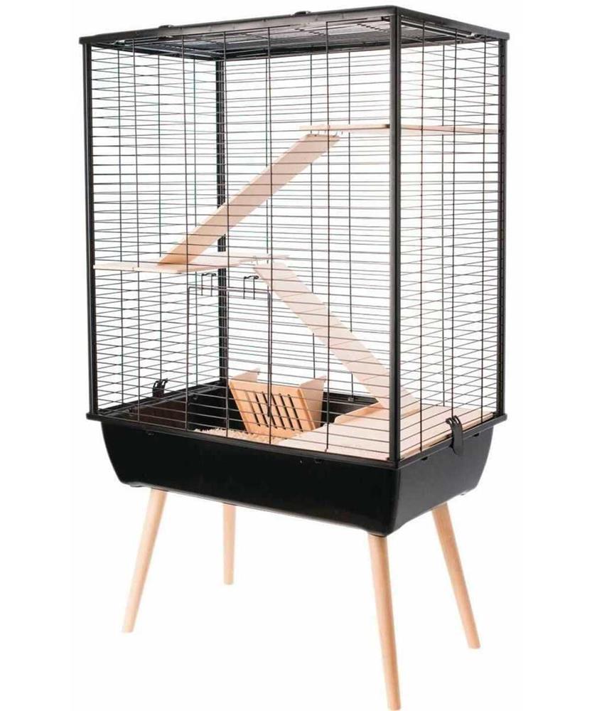 Zolux Cage Neo Cozy Large Rodents H80  Black Color