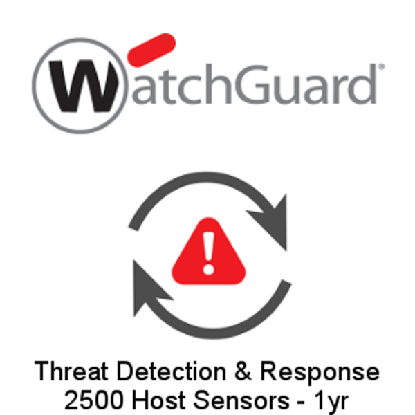 Watchguard Threat Det. & Resp. 2500 Host Sensor Add-On - 1y