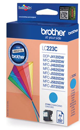 Tinteiro Brother Lc223cbp Ciano - Mfc-J4420dw/4625dw 