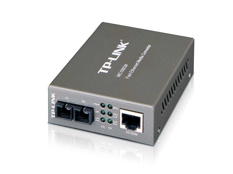 Tp-Link 10/100mbps Rj45 To 100mbps Multi-Mode Sc Fiber Converter