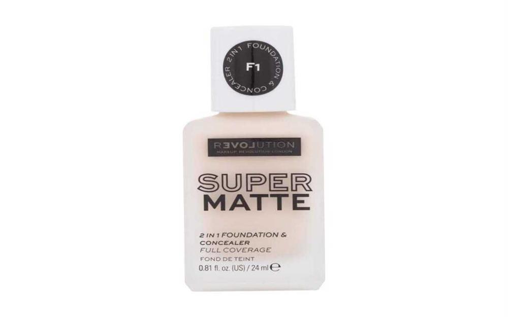 Makeup Super Matte 2 In 1 Foundation & Concealer 24ml