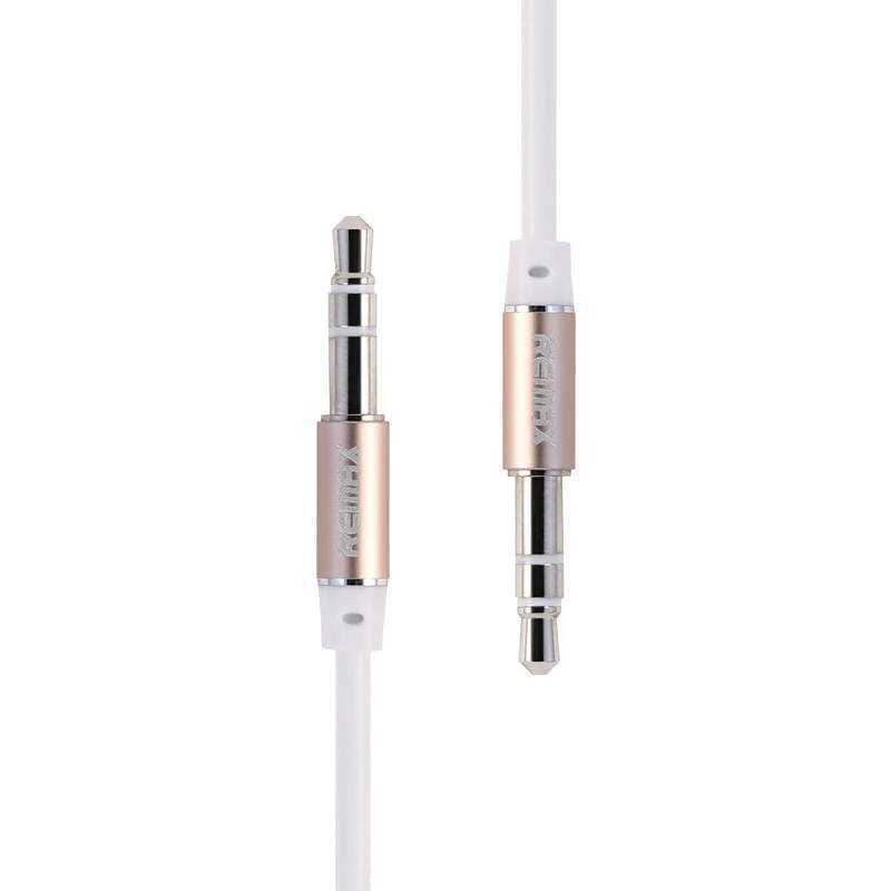 Mini Jack 3,5 Mm Aux Kabel Remax Rl-L200 2 M (Bílý)