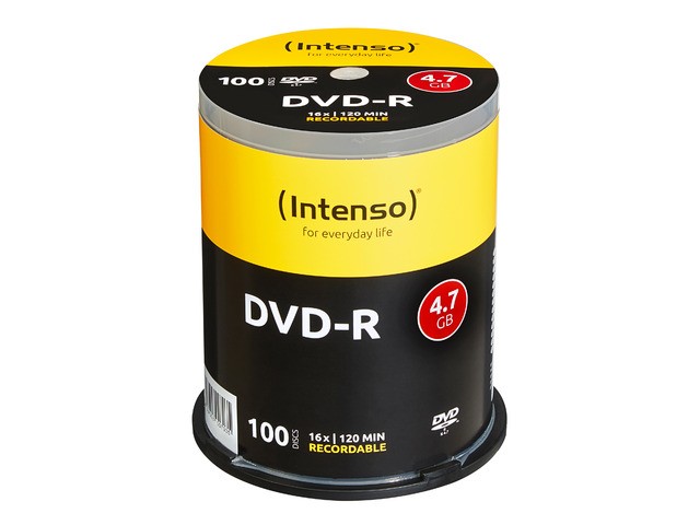 Intenso Dvd-R 4.7gb 4.7gb Dvd-R 100pieza(S)