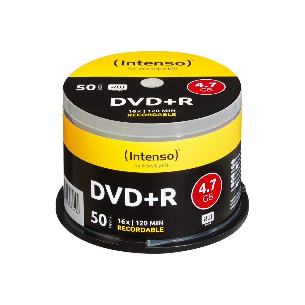 Intenso Dvd+R 4.7gb 16x 50 Unid(S)
