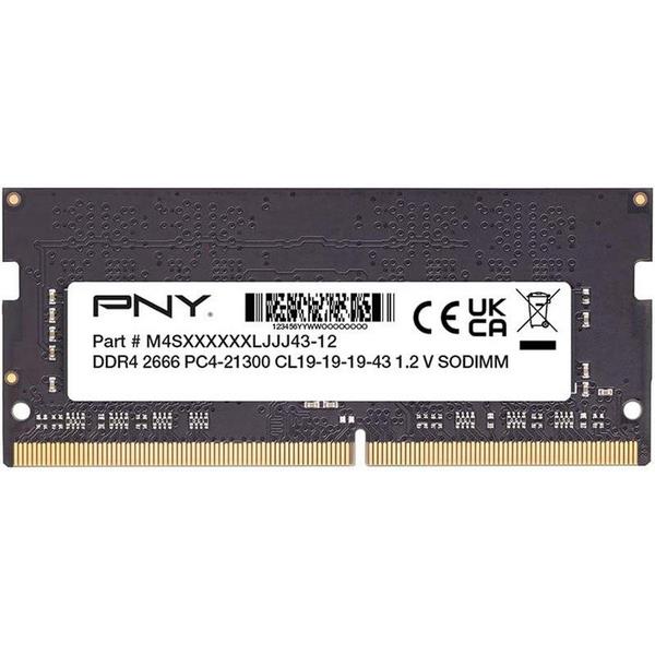 Pamiec Pny Ddr4 Sodimm 2666mhz 1x8gb Performance For Notebook