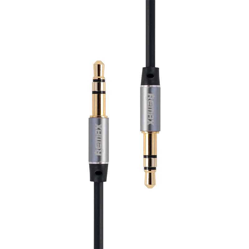 Mini Jack 3,5 Mm Aux Kabel Remax Rl-L200 2 M (Cerný)