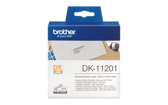 Brother Address Labels 11201 White
